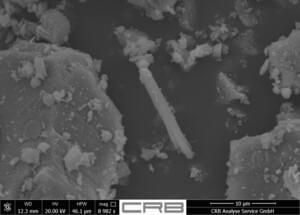 Chrysotil in Spielsand